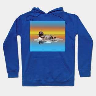 Sunset Loon Hoodie